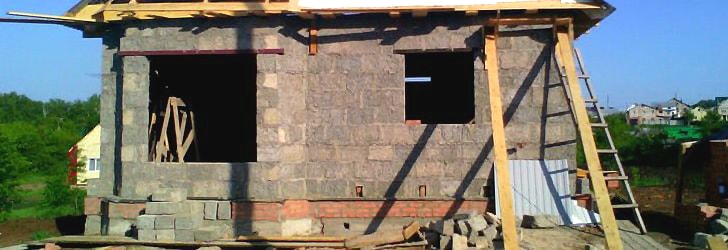 Строительство дома из арболита в городе Кумертау